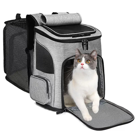 Sac à dos de transport pour chats